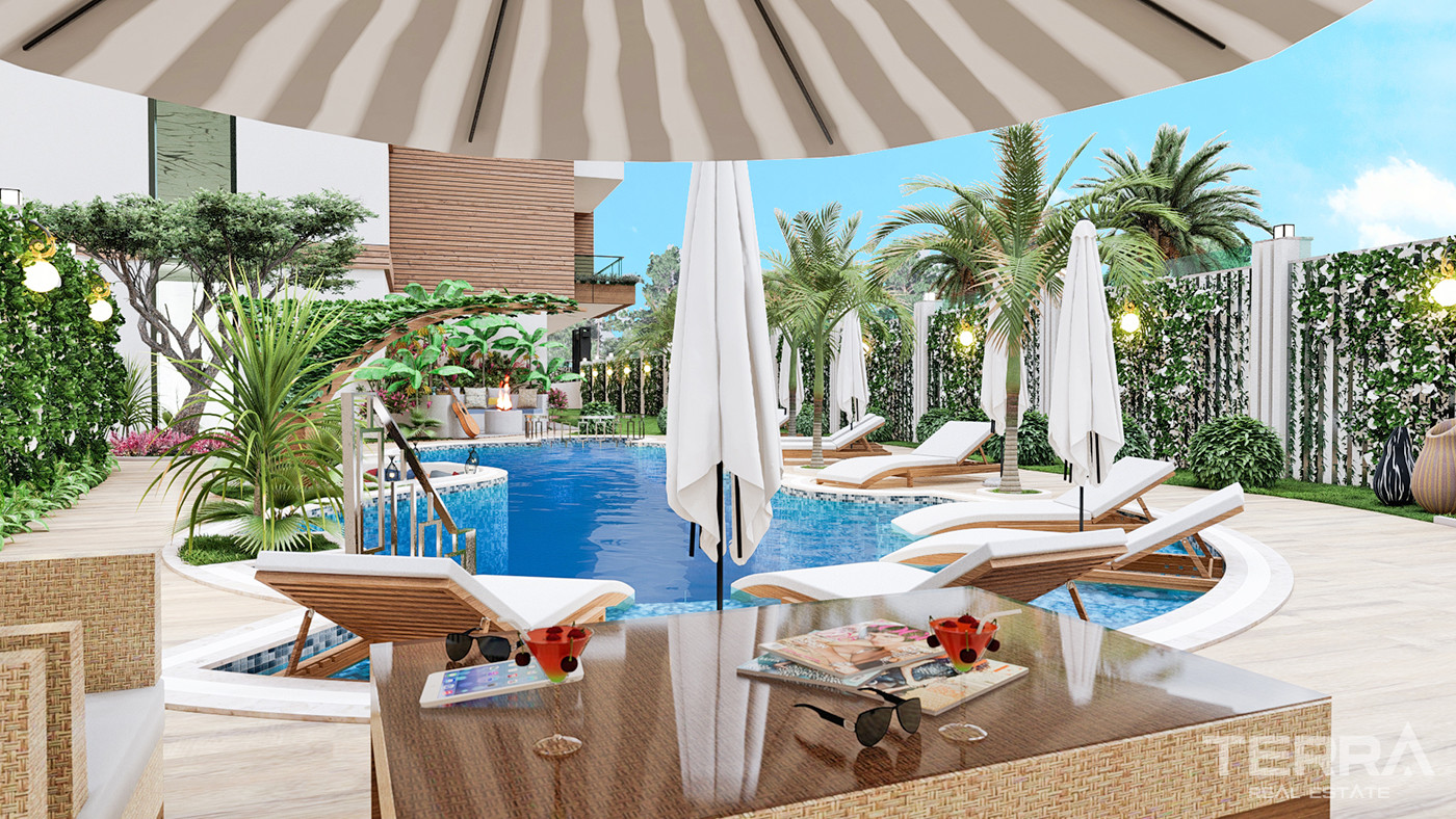 New Luxury Apartments in Alanya Close to Cleopatra Beach - 58816