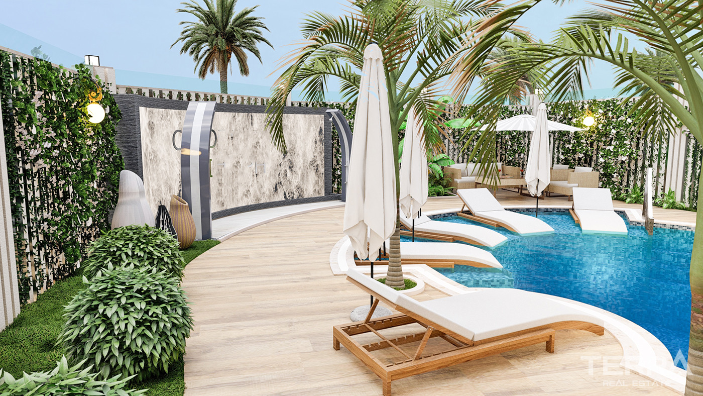New Luxury Apartments in Alanya Close to Cleopatra Beach - 58819