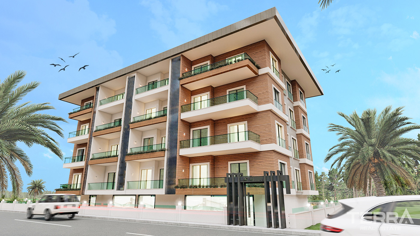 New Luxury Apartments in Alanya Close to Cleopatra Beach - 58834
