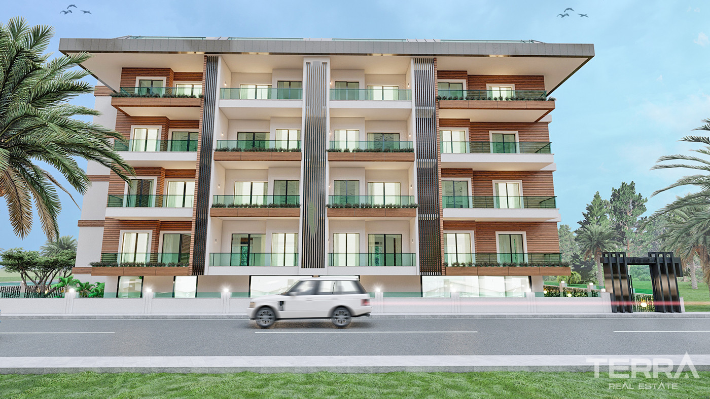 New Luxury Apartments in Alanya Close to Cleopatra Beach - 58835