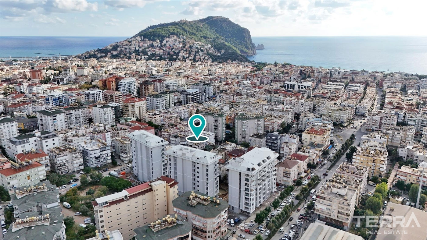 Luksusleiligheter til salgs i Alanya sentrum nær Kleopatra-stranden - 99629