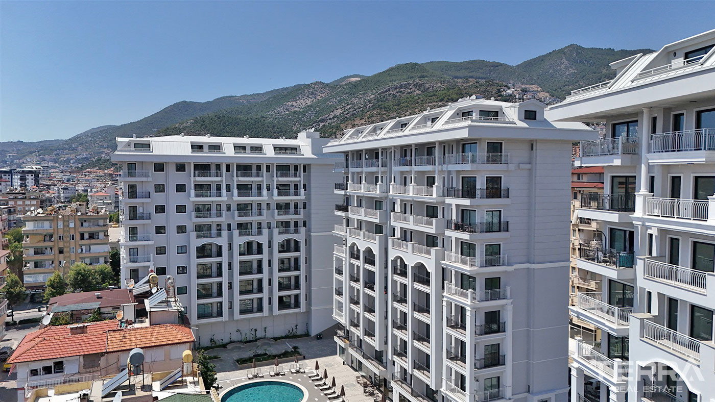 Luksusleiligheter til salgs i Alanya sentrum nær Kleopatra-stranden - 104001