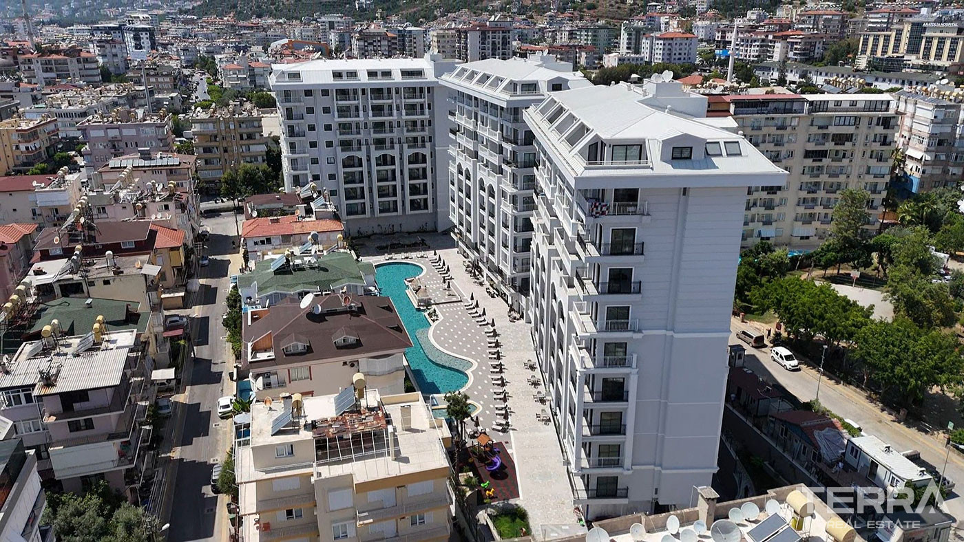 Luksusleiligheter til salgs i Alanya sentrum nær Kleopatra-stranden - 104006