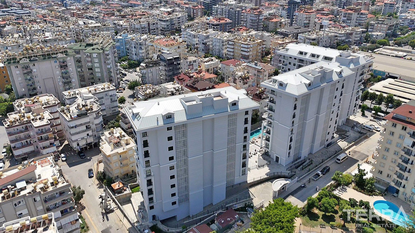 Luksusleiligheter til salgs i Alanya sentrum nær Kleopatra-stranden - 104007