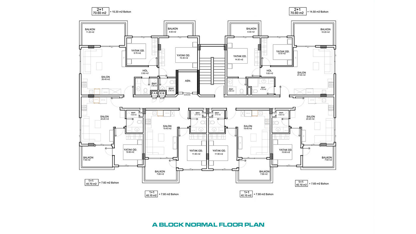 Luxury Apartments Only 200 m from the Beach in Alanya, Kargıcak - 58941