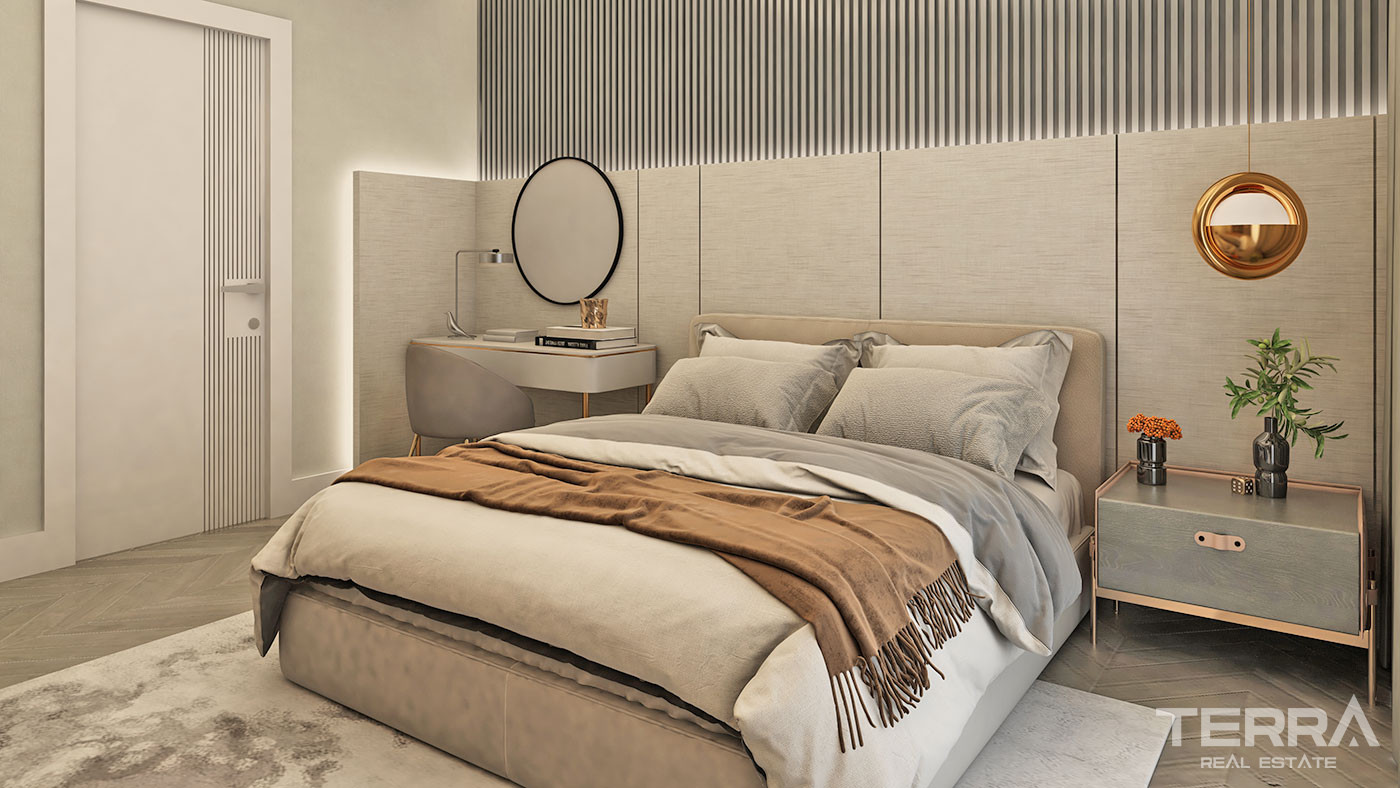 Luxury Apartments Only 200 m from the Beach in Alanya, Kargıcak - 58950