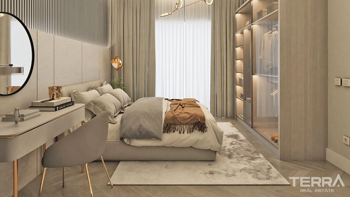 Luxury Apartments Only 200 m from the Beach in Alanya, Kargıcak - 58952
