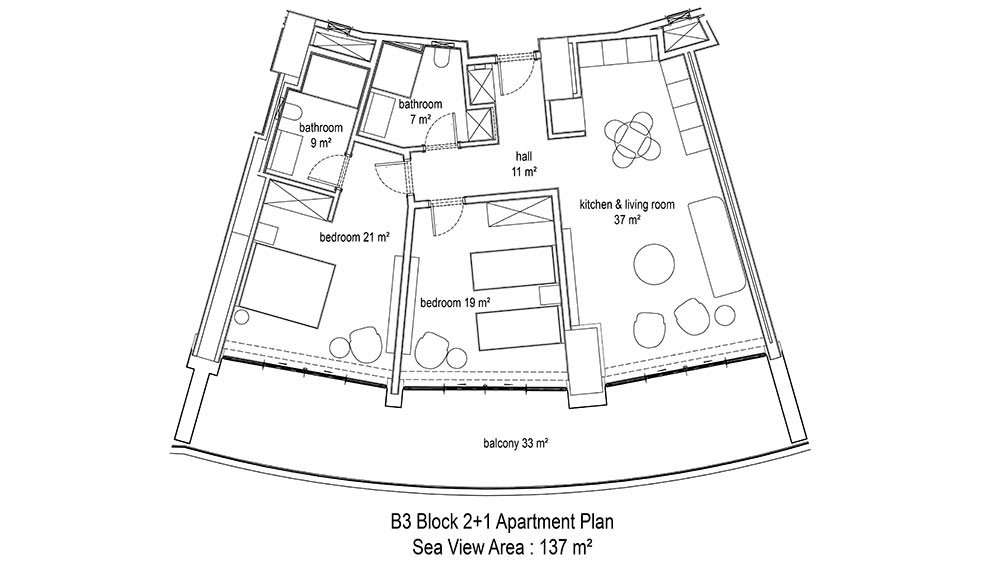 Unique and Luxurious Apartments to Buy in Kargıcak Alanya - 1330