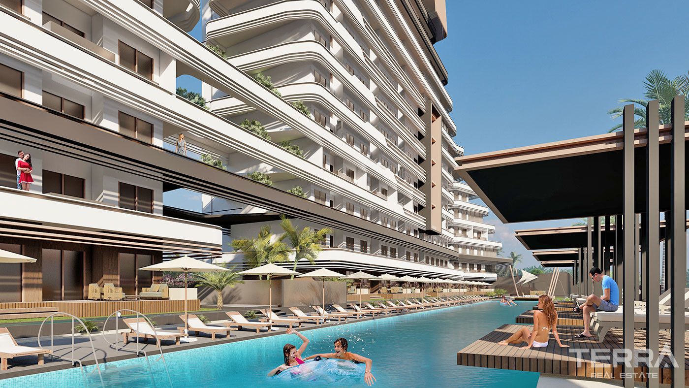 Luxury Apartments with High Investment Potential in Antalya Aksu - 59383