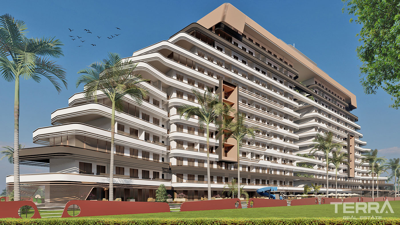 Luxury Apartments with High Investment Potential in Antalya Aksu - 59385