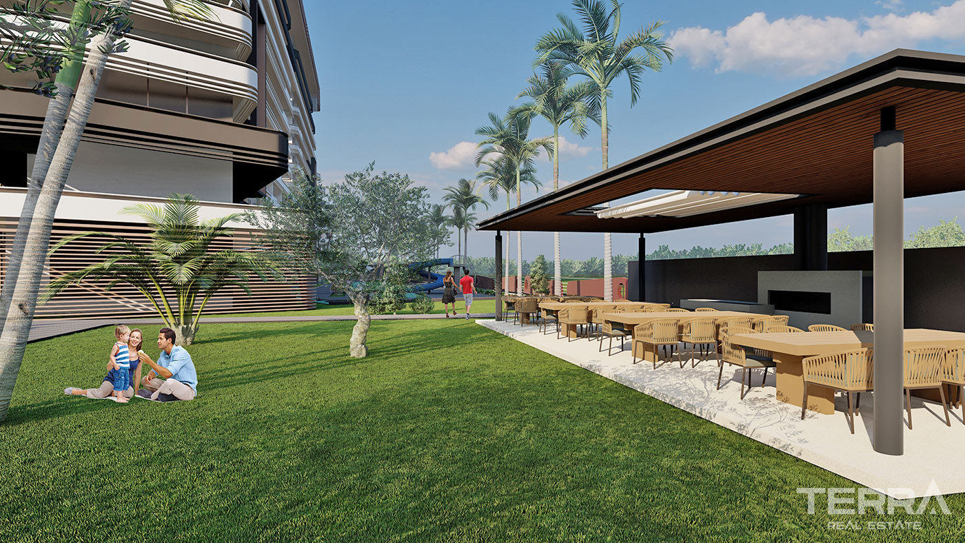 Luxury Apartments with High Investment Potential in Antalya Aksu - 59388