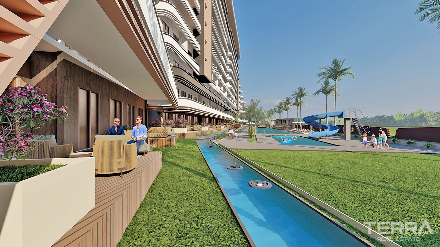 Luxury Apartments with High Investment Potential in Antalya Aksu - 59389