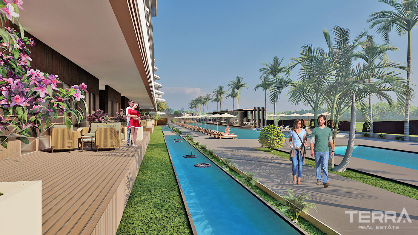 Luxury Apartments with High Investment Potential in Antalya Aksu - 59390