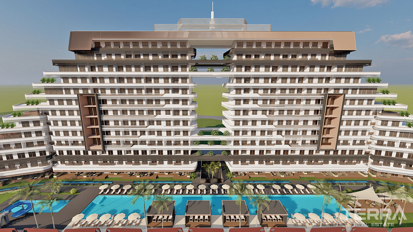Luxury Apartments with High Investment Potential in Antalya Aksu - 59392