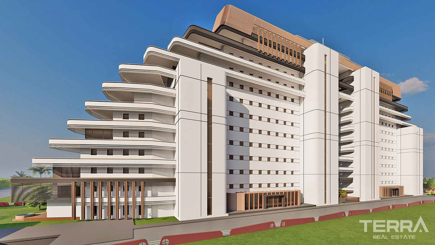 Luxury Apartments with High Investment Potential in Antalya Aksu - 59395
