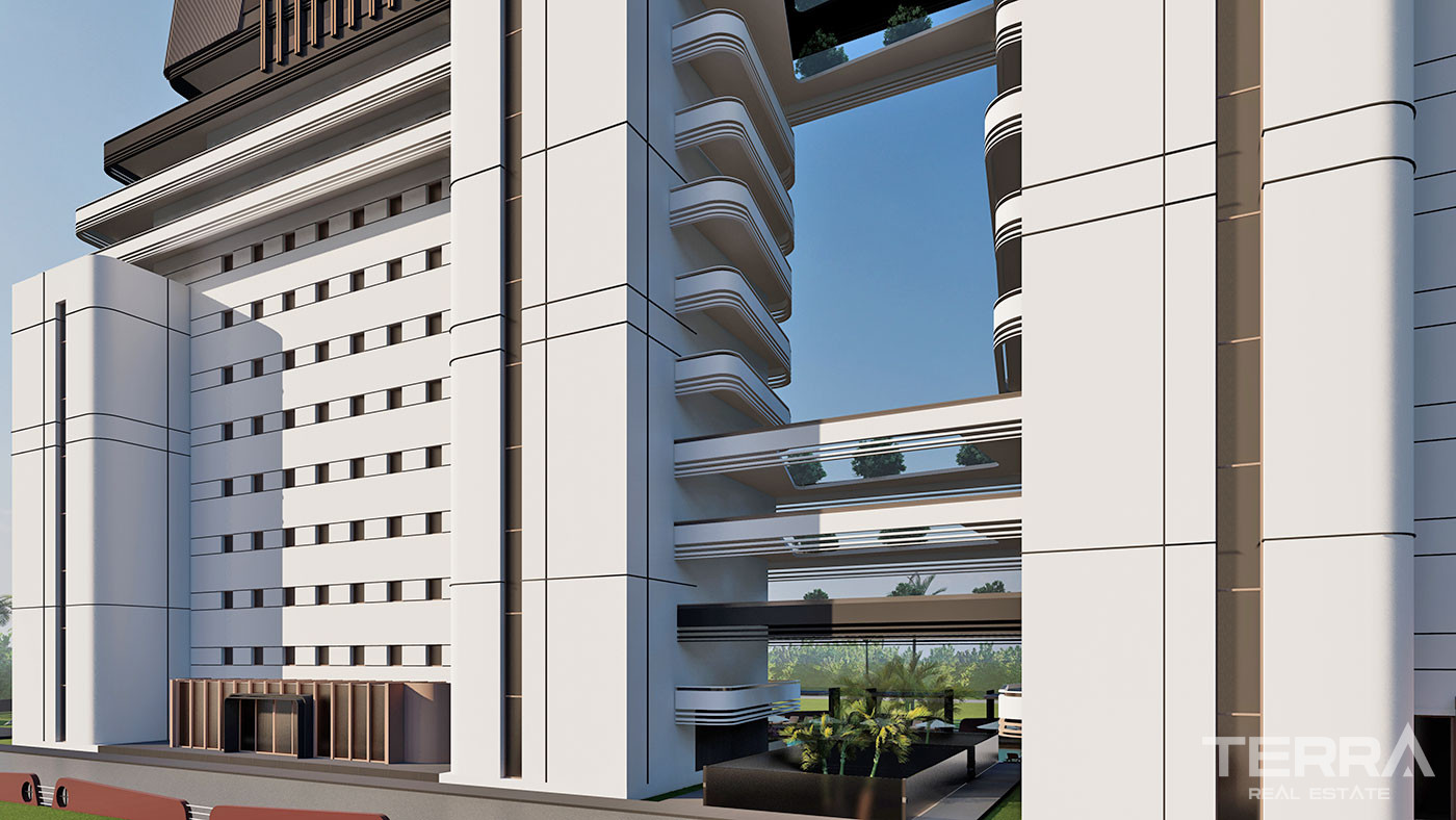 Luxury Apartments with High Investment Potential in Antalya Aksu - 59401