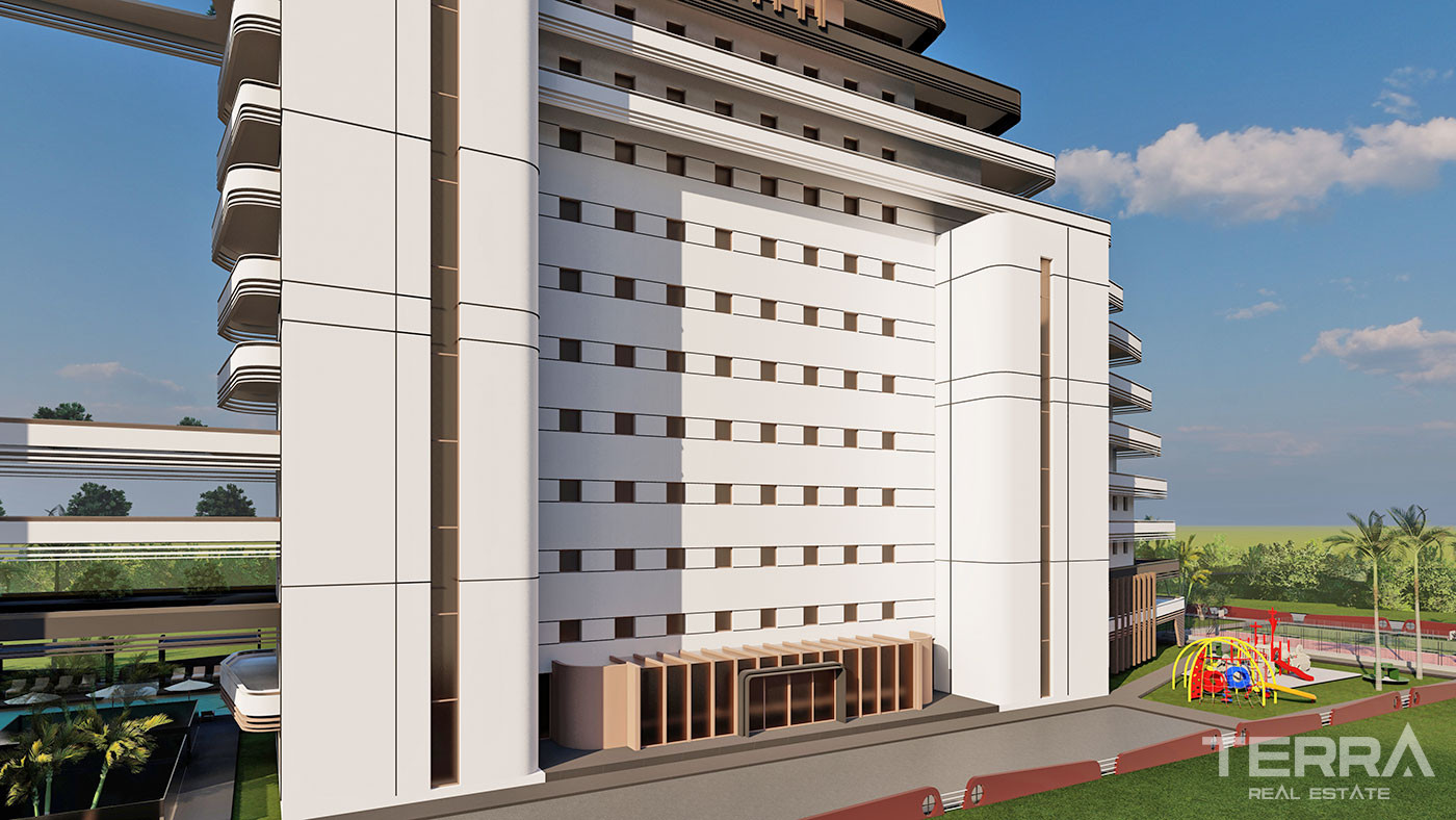 Luxury Apartments with High Investment Potential in Antalya Aksu - 59404