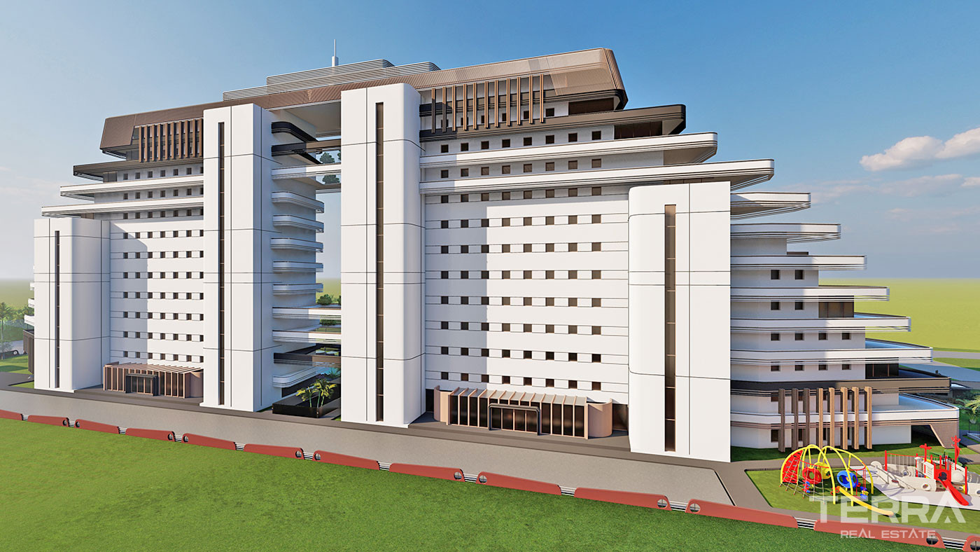 Luxury Apartments with High Investment Potential in Antalya Aksu - 59406