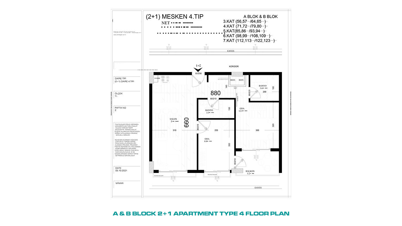 Luxury Apartments with High Investment Potential in Antalya Aksu - 59407