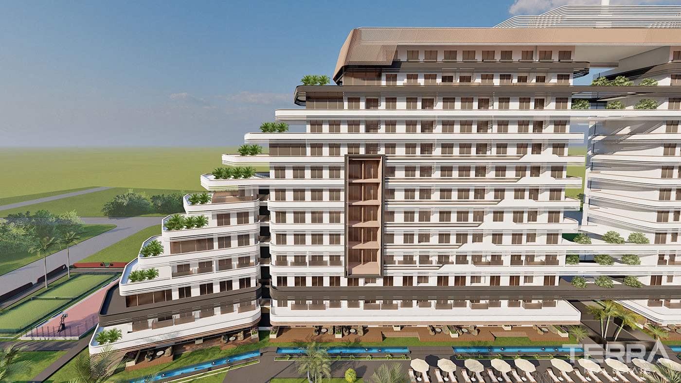 Luxury Apartments with High Investment Potential in Antalya Aksu - 59409