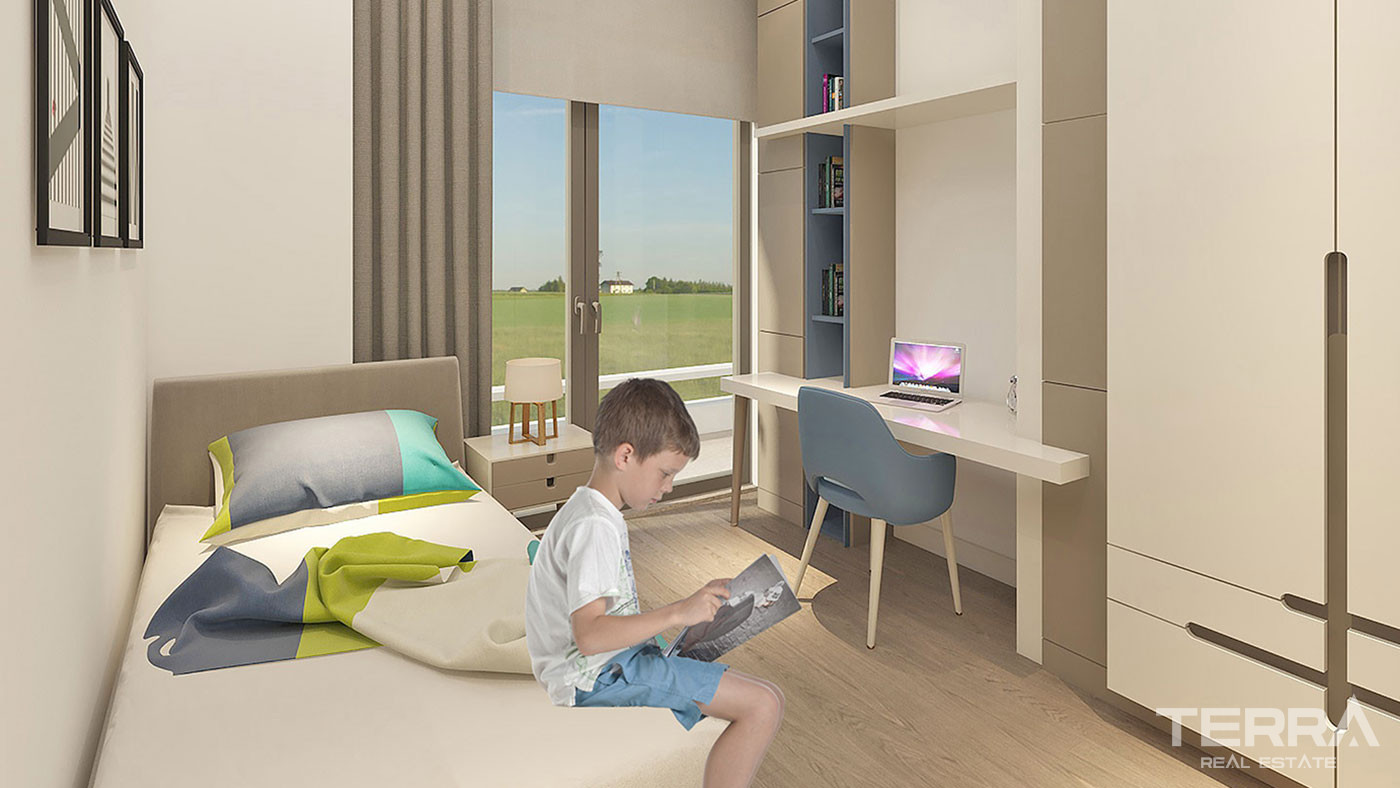 Luxury Apartments with High Investment Potential in Antalya Aksu - 63670
