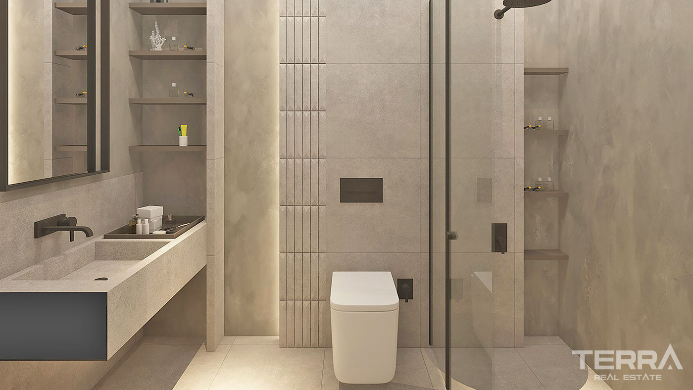 Luxury Apartments with High Investment Potential in Antalya Aksu - 63672