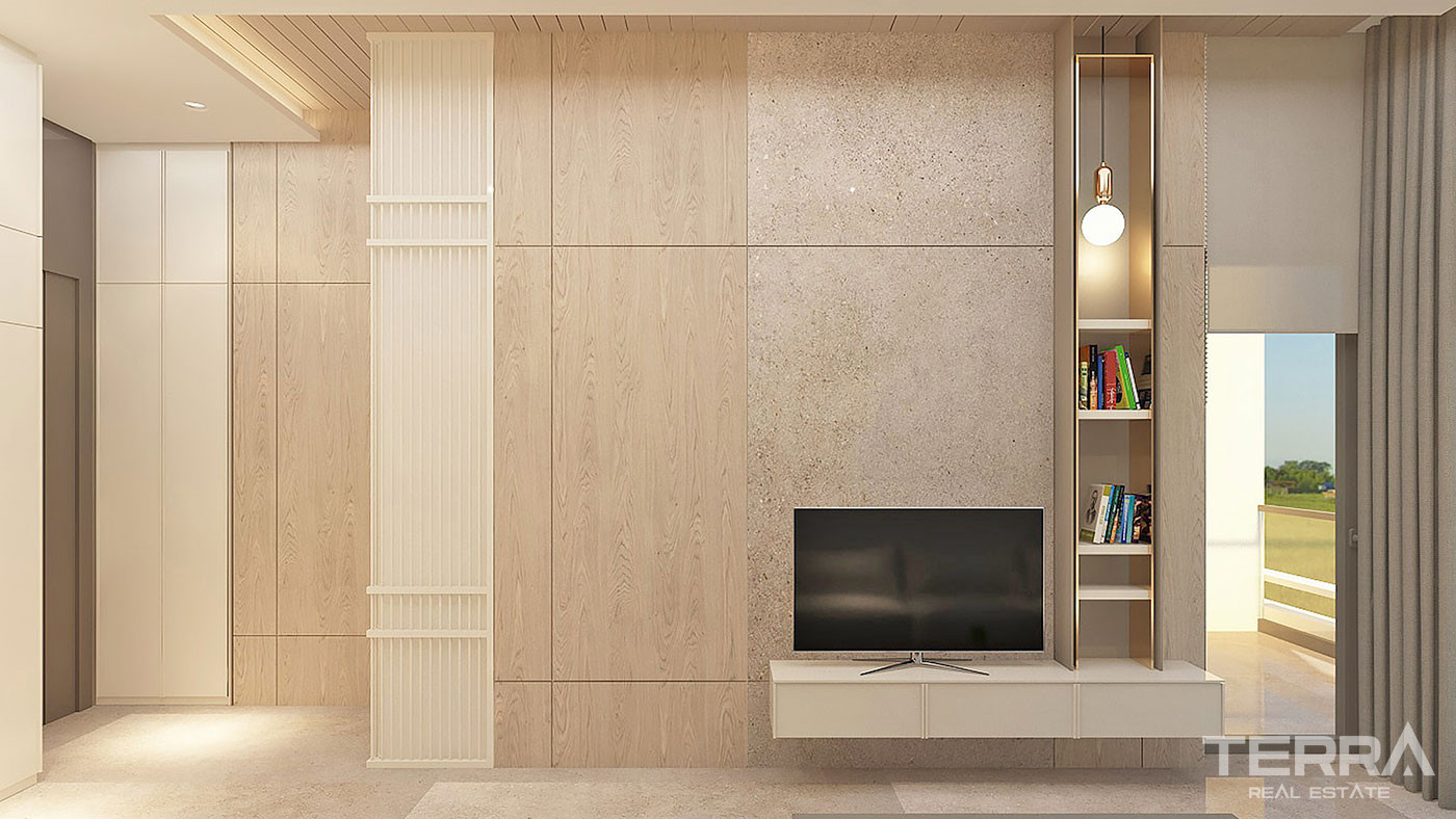Luxury Apartments with High Investment Potential in Antalya Aksu - 63674