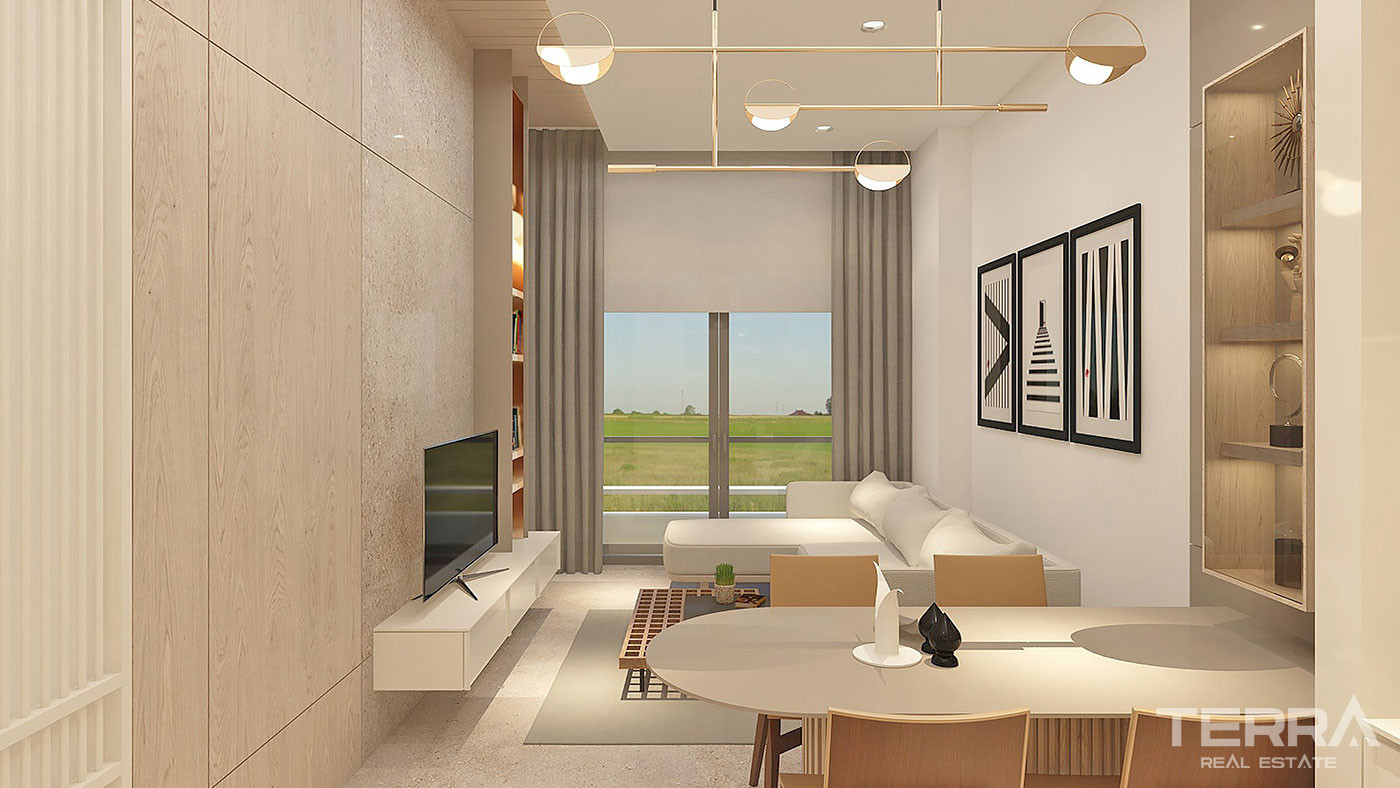Luxury Apartments with High Investment Potential in Antalya Aksu - 63675