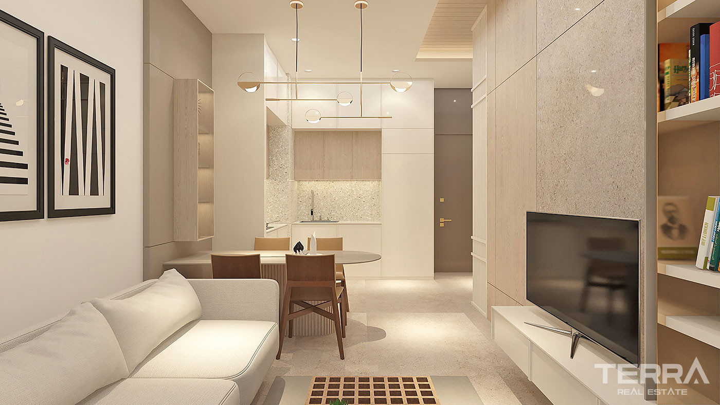 Luxury Apartments with High Investment Potential in Antalya Aksu - 63676