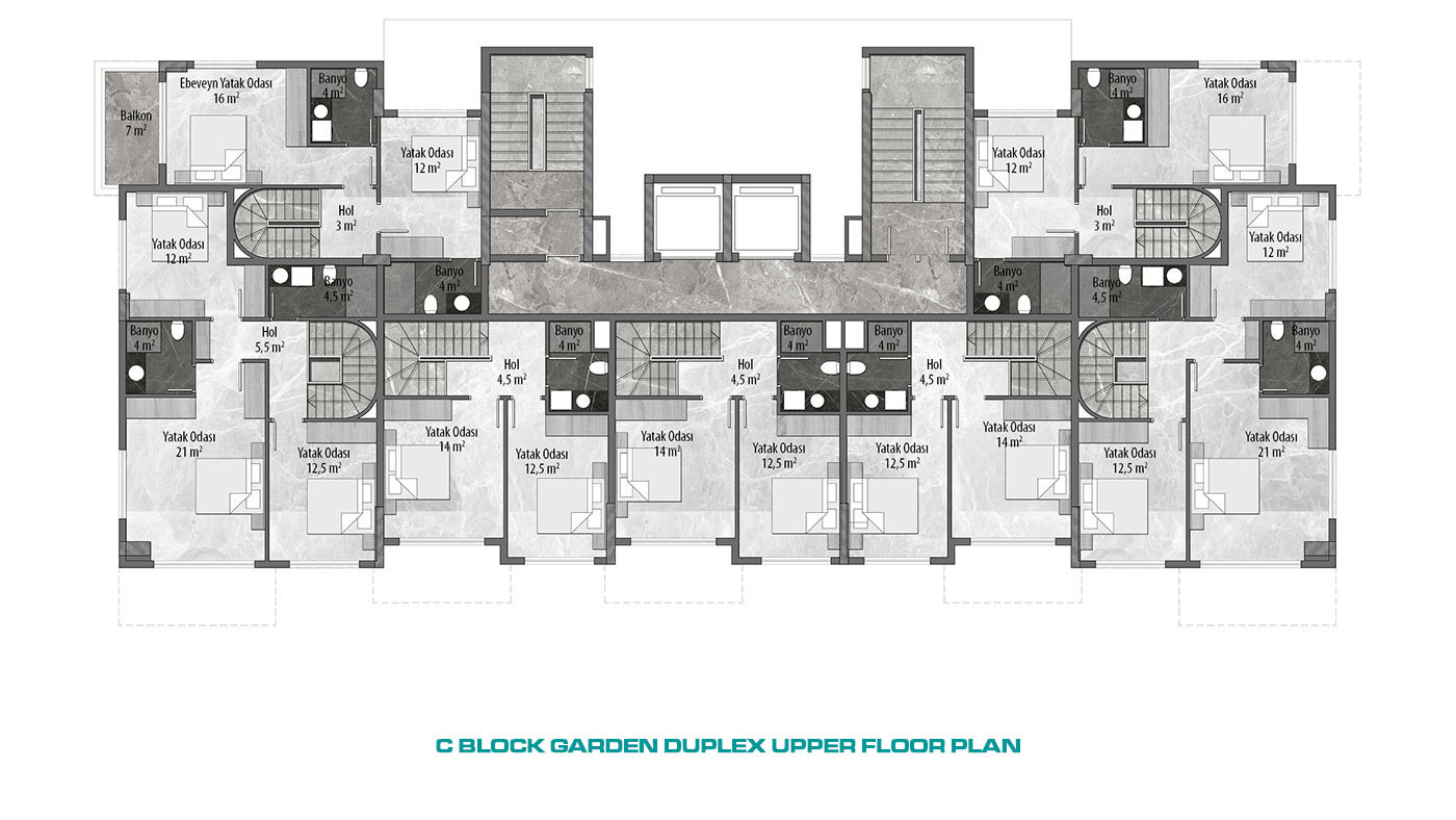 Exclusive Apartments at Emerald Grand Deluxe in Alanya, Avsallar - 60386