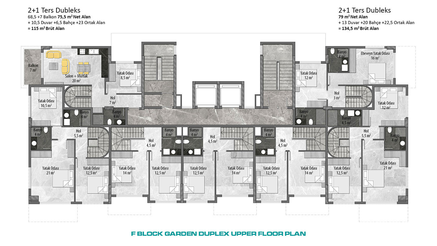 Exclusive Apartments at Emerald Grand Deluxe in Alanya, Avsallar - 60391