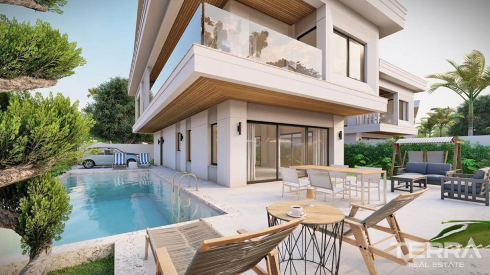 Sea View Villas with Jacuzzi and Private Pool in Fethiye