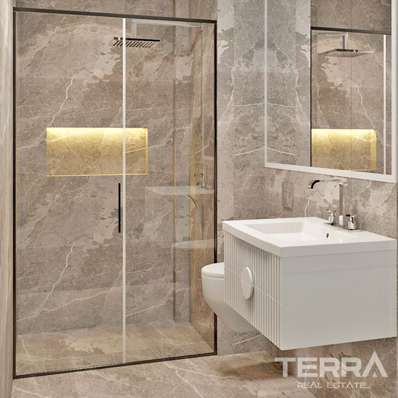 Apartments  in Cleopatra Ventri 400 m from the Beach in Alanya - 59664