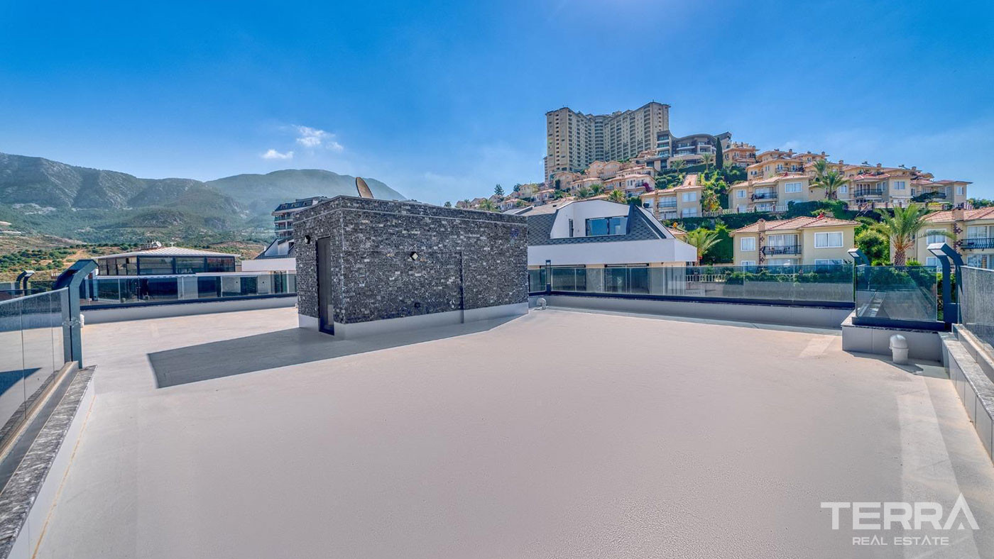 Luxury Sea View Villas With Private Swimming Pool in Alanya, Kargıcak - 98910