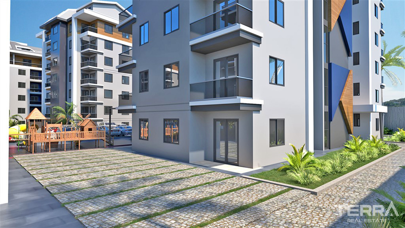 Luxury Apartments with Rich Social Facilities in Oba, Alanya - 59803