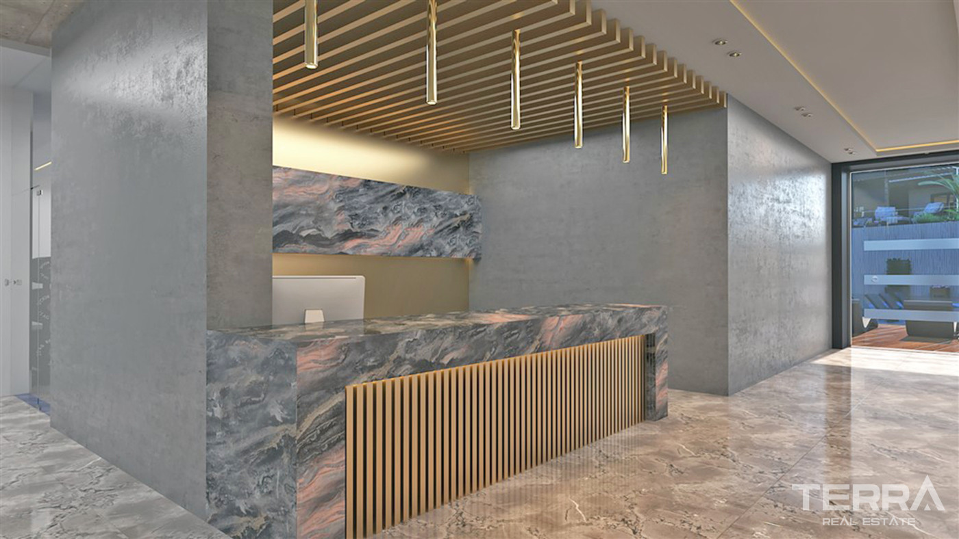 Luxury Apartments with Rich Social Facilities in Oba, Alanya - 59804