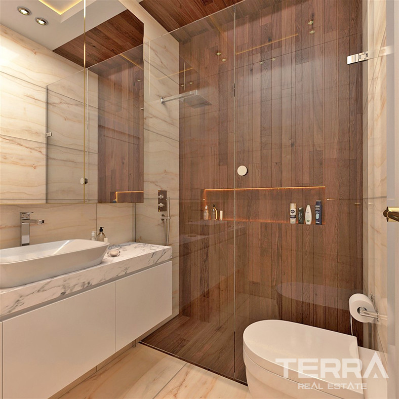 Luxury Apartments with Rich Social Facilities in Oba, Alanya - 59841