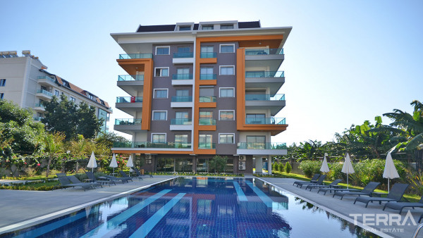 1 Bedroom Seafront Apartment with Luxury Amenities in Kestel, Alanya