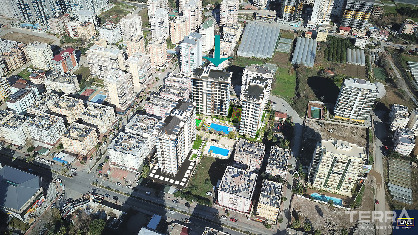 Luxury Sea View Apartments Only 150 m from Beach in Alanya, Mahmutlar - 59959