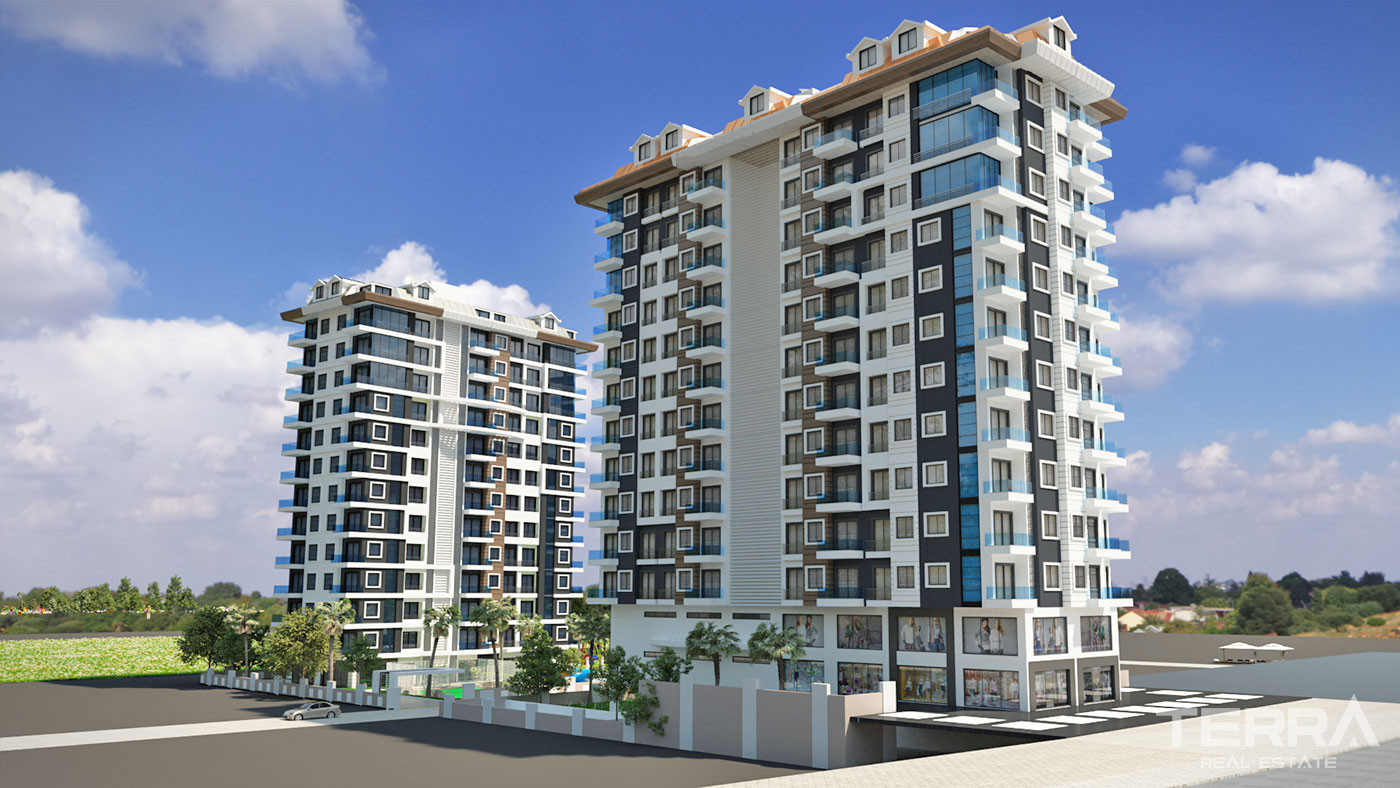 Luxury Sea View Apartments Only 150 m from Beach in Alanya, Mahmutlar - 59962