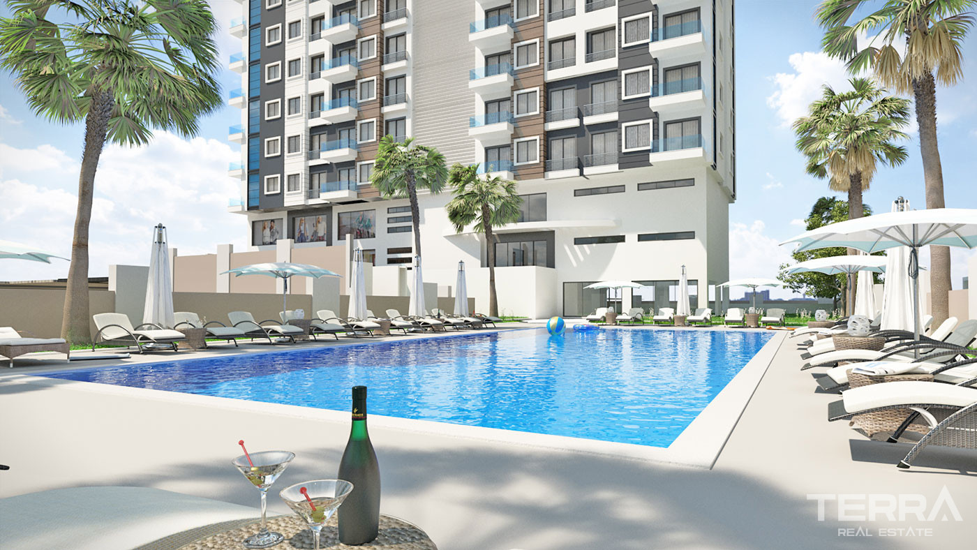 Luxury Sea View Apartments Only 150 m from Beach in Alanya, Mahmutlar - 59963