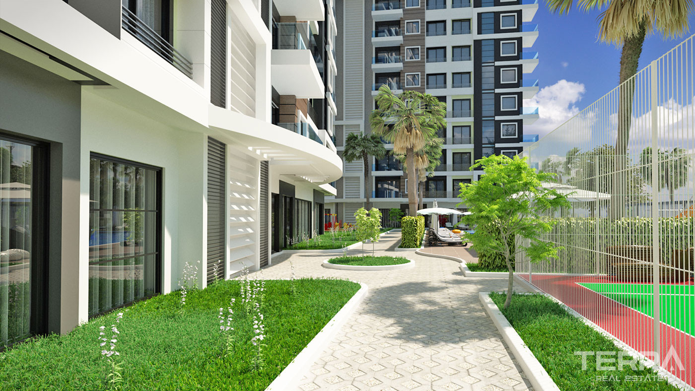 Luxury Sea View Apartments Only 150 m from Beach in Alanya, Mahmutlar - 59964