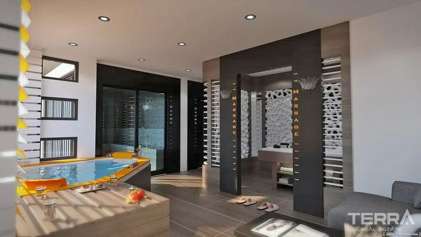 Luxury Sea View Apartments Only 150 m from Beach in Alanya, Mahmutlar - 59970
