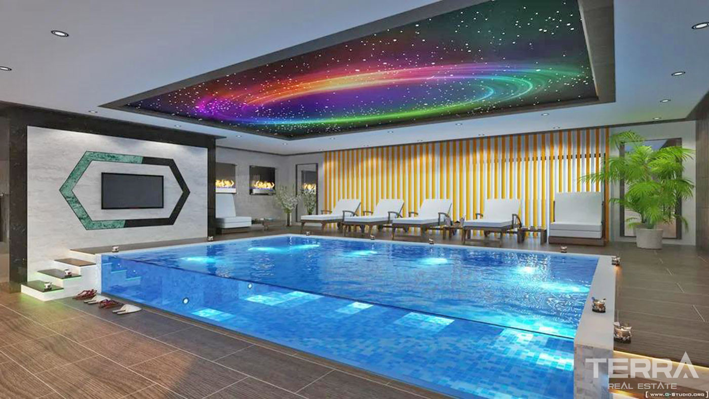 Luxury Sea View Apartments Only 150 m from Beach in Alanya, Mahmutlar - 59973