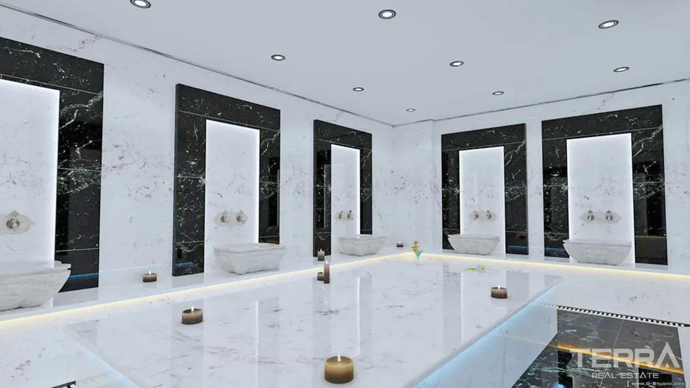 Luxury Sea View Apartments Only 150 m from Beach in Alanya, Mahmutlar - 59975