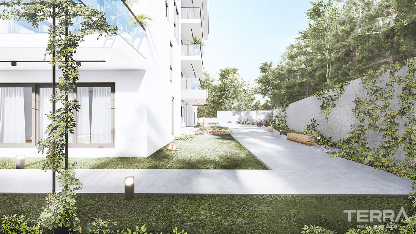 Luxury Apartments with Sea View in Alanya Avsallar Near the Beach - 59988