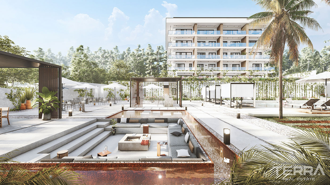 Luxury Apartments with Sea View in Alanya Avsallar Near the Beach - 60000