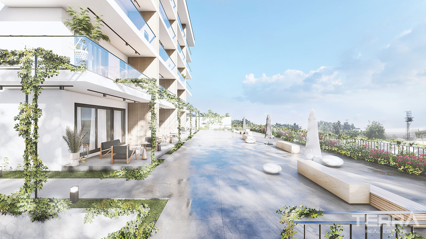 Luxury Apartments with Sea View in Alanya Avsallar Near the Beach - 60002