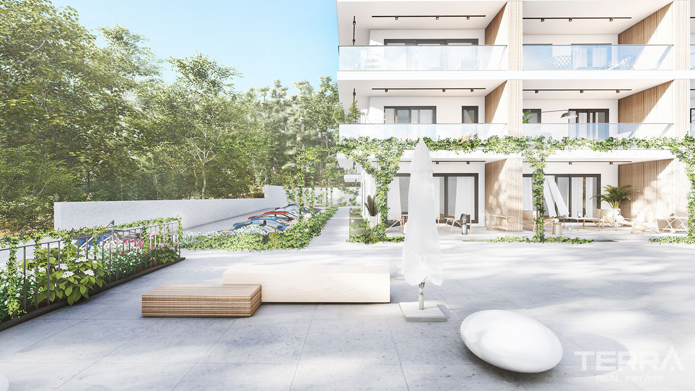 Luxury Apartments with Sea View in Alanya Avsallar Near the Beach - 60003