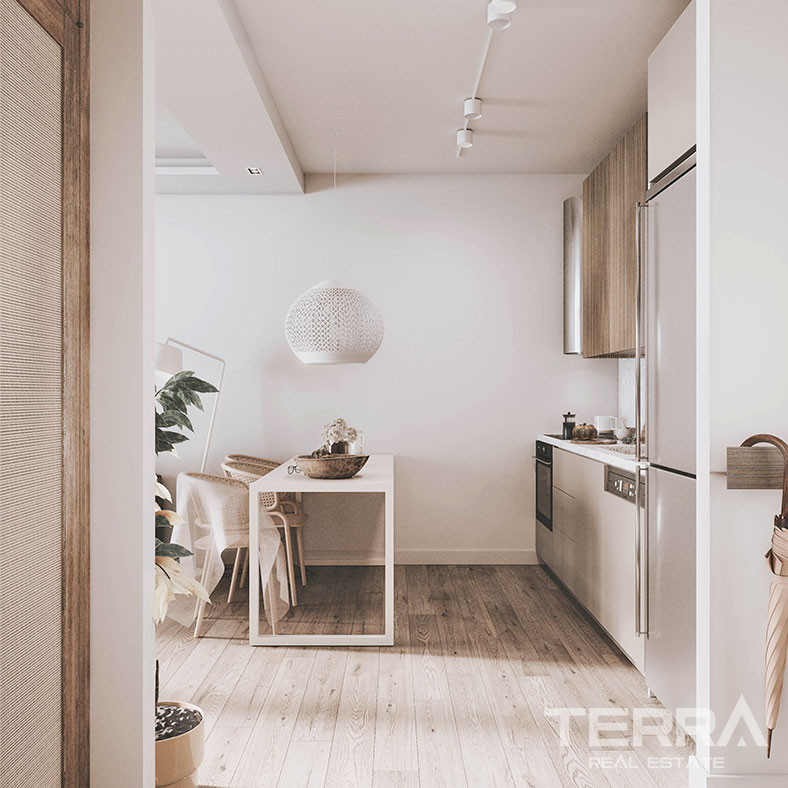 Luxury Apartments with Sea View in Alanya Avsallar Near the Beach - 60016